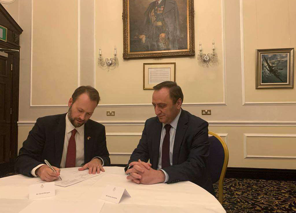  Ստորագրվել է պաշտպանության ոլորտում հայ-բրիտանական համագործակցության ծրագիրը 
